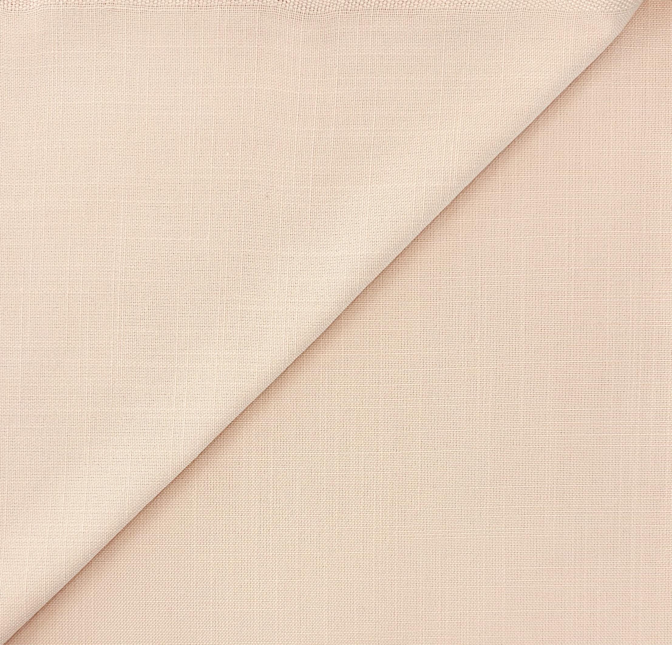 Linen Like Polyester in Ballerina Pink