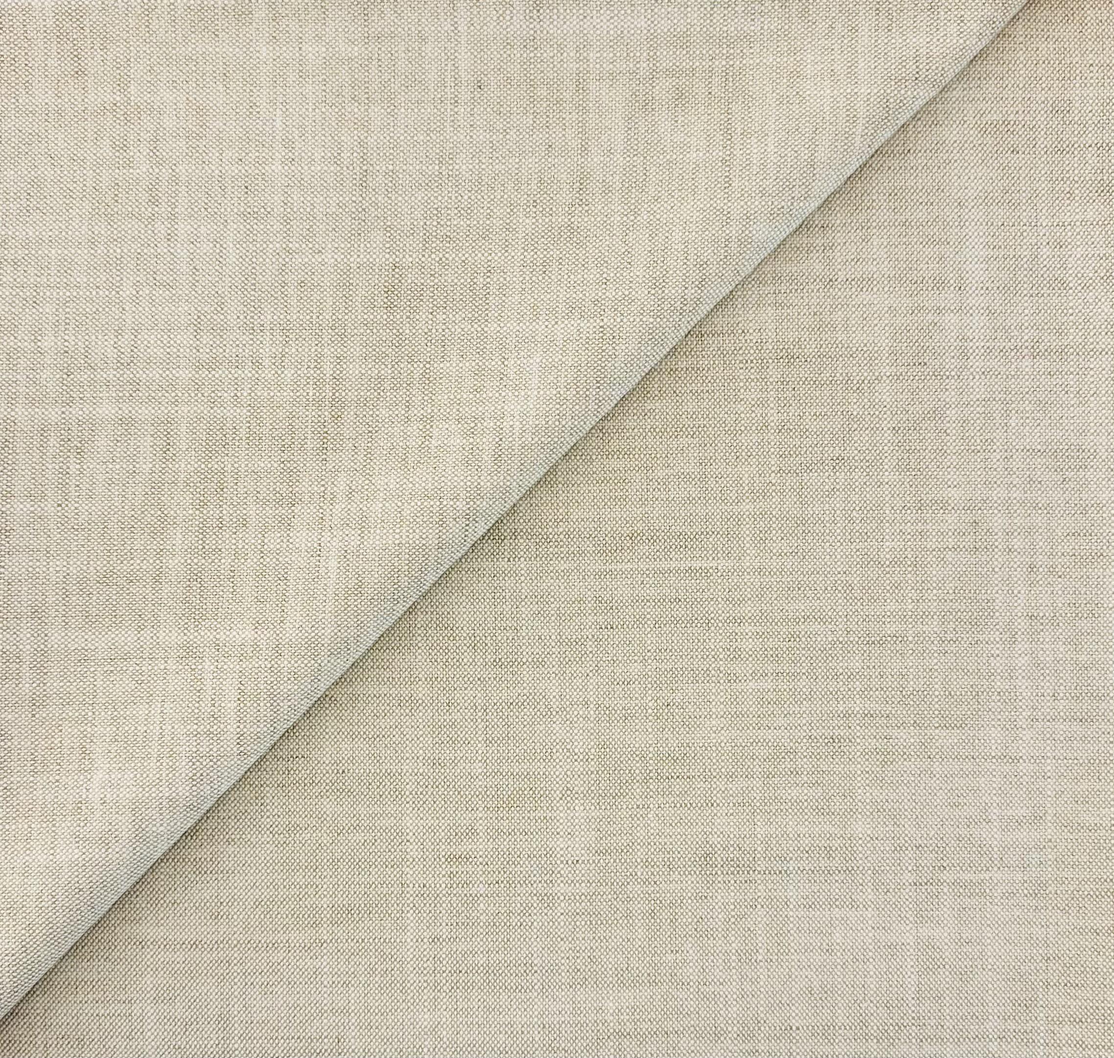 Linen Like Polyester in Light Oatmeal