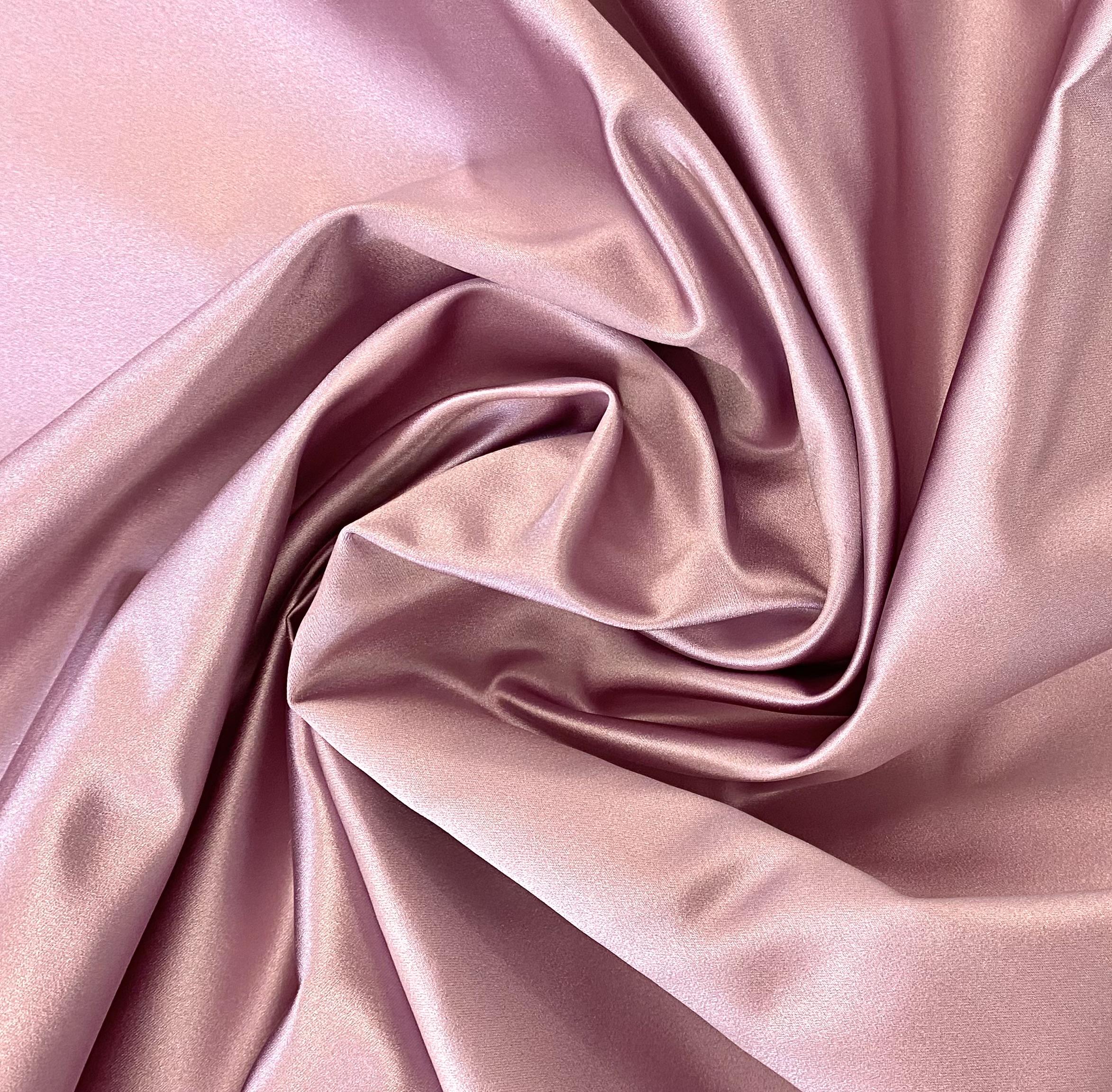 Silk Duchess Satin in Lilac