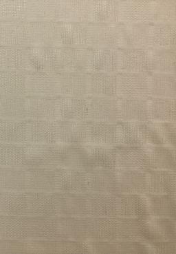 Made in Italy Pure Silk Mini Check Pattern Jacquard in Soybean 