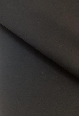 English Heavy Wool Satin in Black