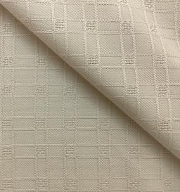 Wool & Cotton Tiles Pattern Tweed In Rice