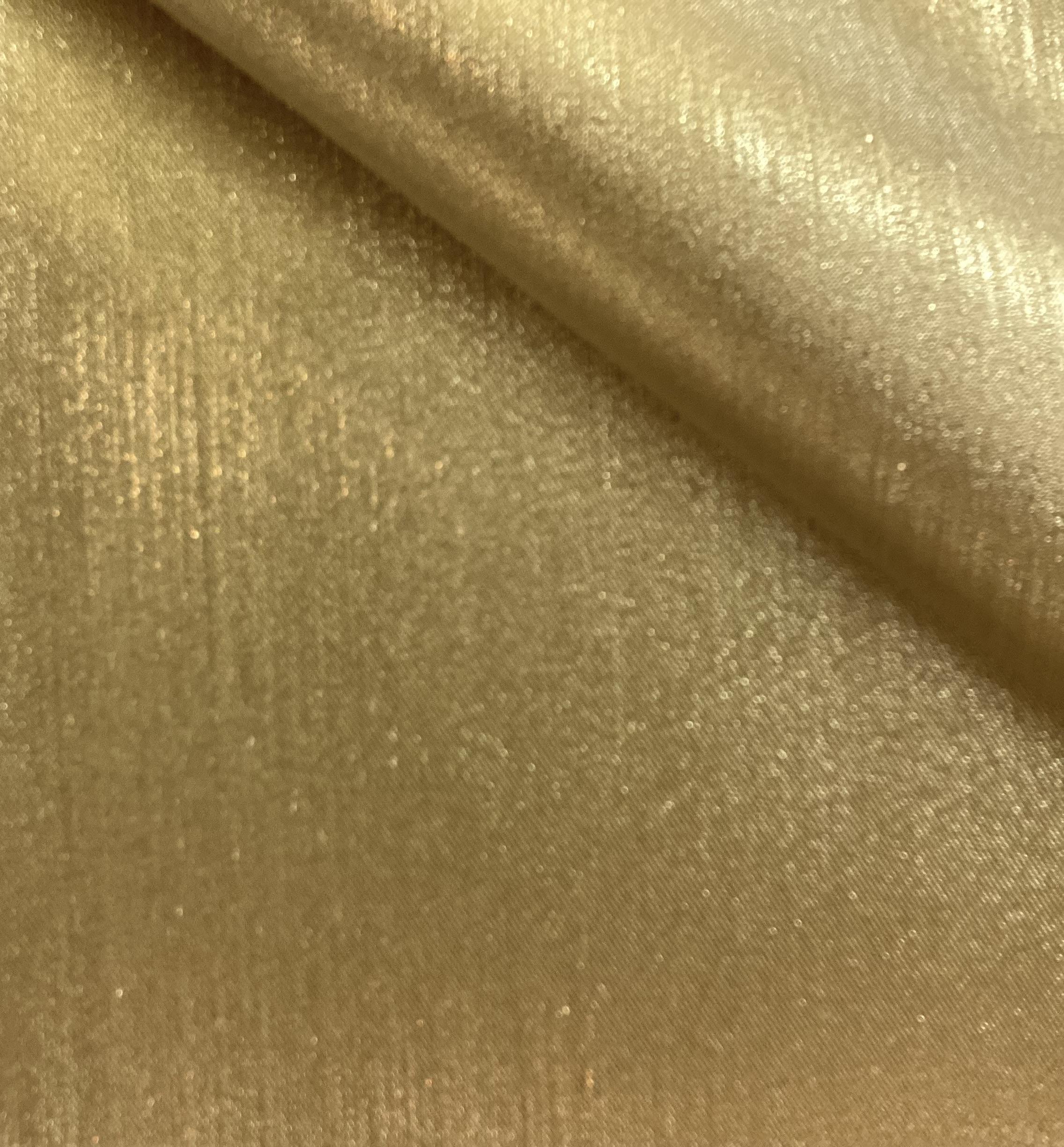Metallic Stretch Twill