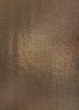 French Cotton Blend Iridescent Metallic Twill in Black and Gold