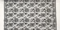 French Chantilly Lace in Black