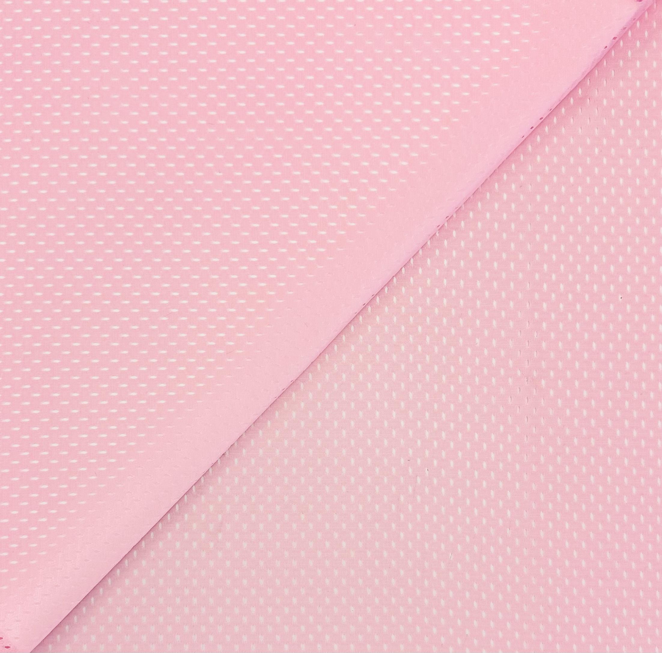 Polyester Athletic Mesh in Pink