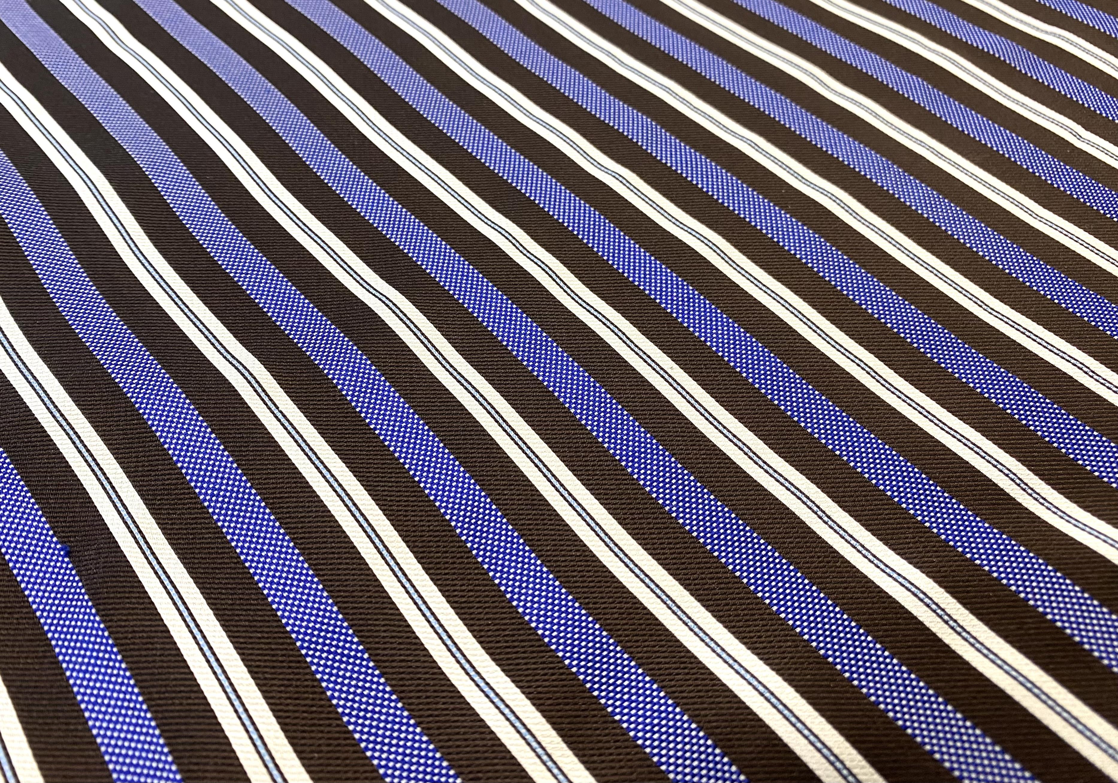 Made in Italy 100% Silk Tie Brocade Fabric in Warehouse