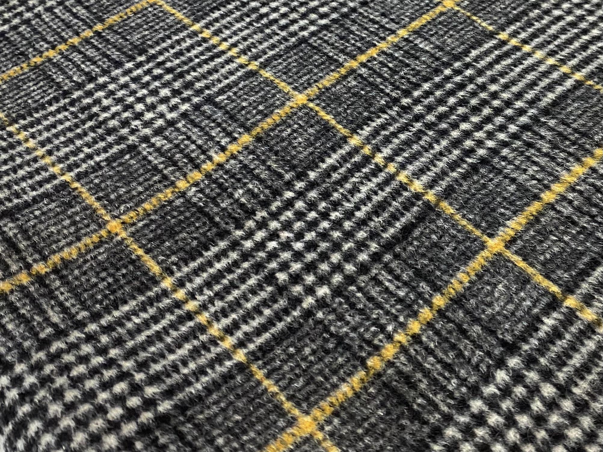 Cashmere/Wool Plaid Double Face