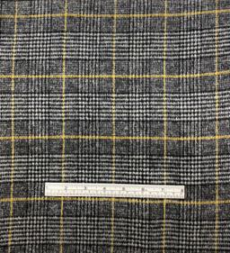 Cashmere/Wool Plaid Double Face