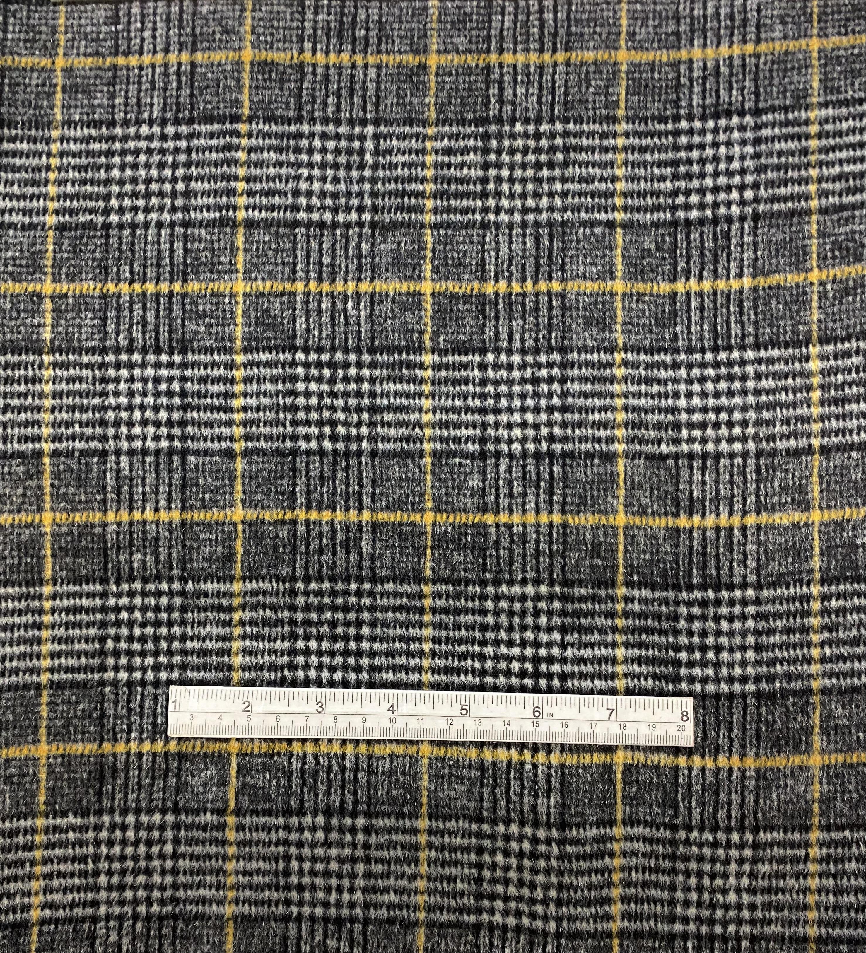 Cashmere/Wool Plaid Double Face