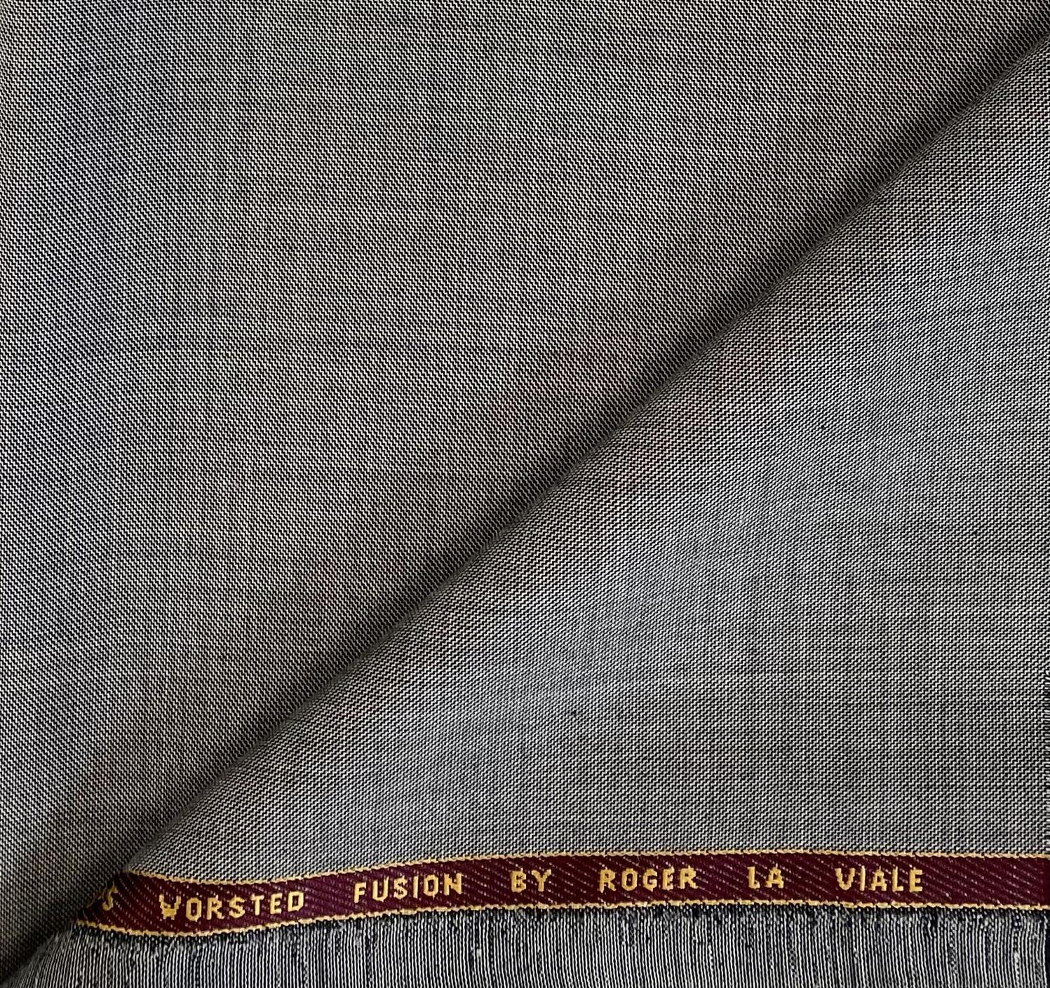 Made in Italy 52% Wool 48% Poly Super 150's Sharkskin