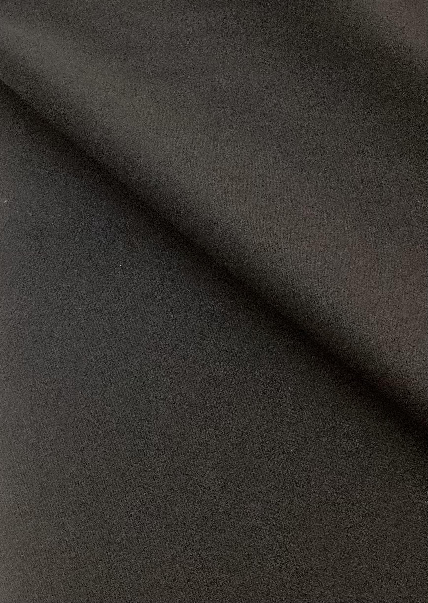 Italian Wool and Lycra Twill in Navy