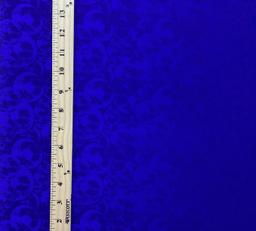 Made in Italy Viscose Jacquard In Electric Blue 