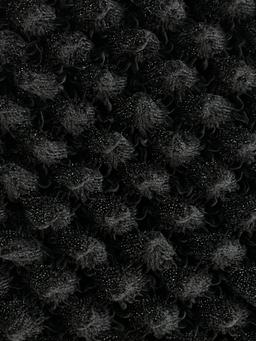 French Novelty Dimensional Cone-Shaped Velvet in Olive