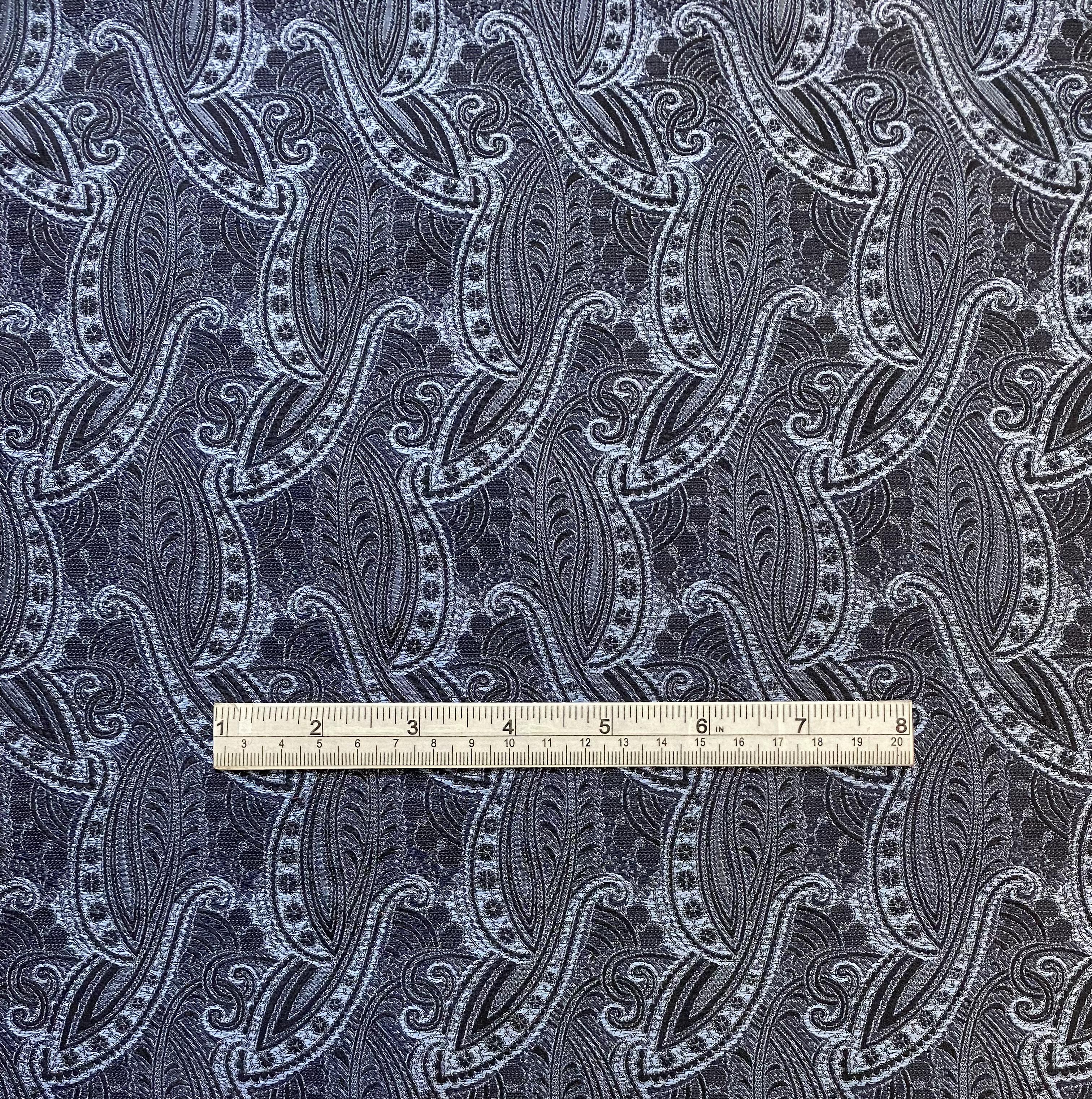 Italian Silk Paisley Brocade
