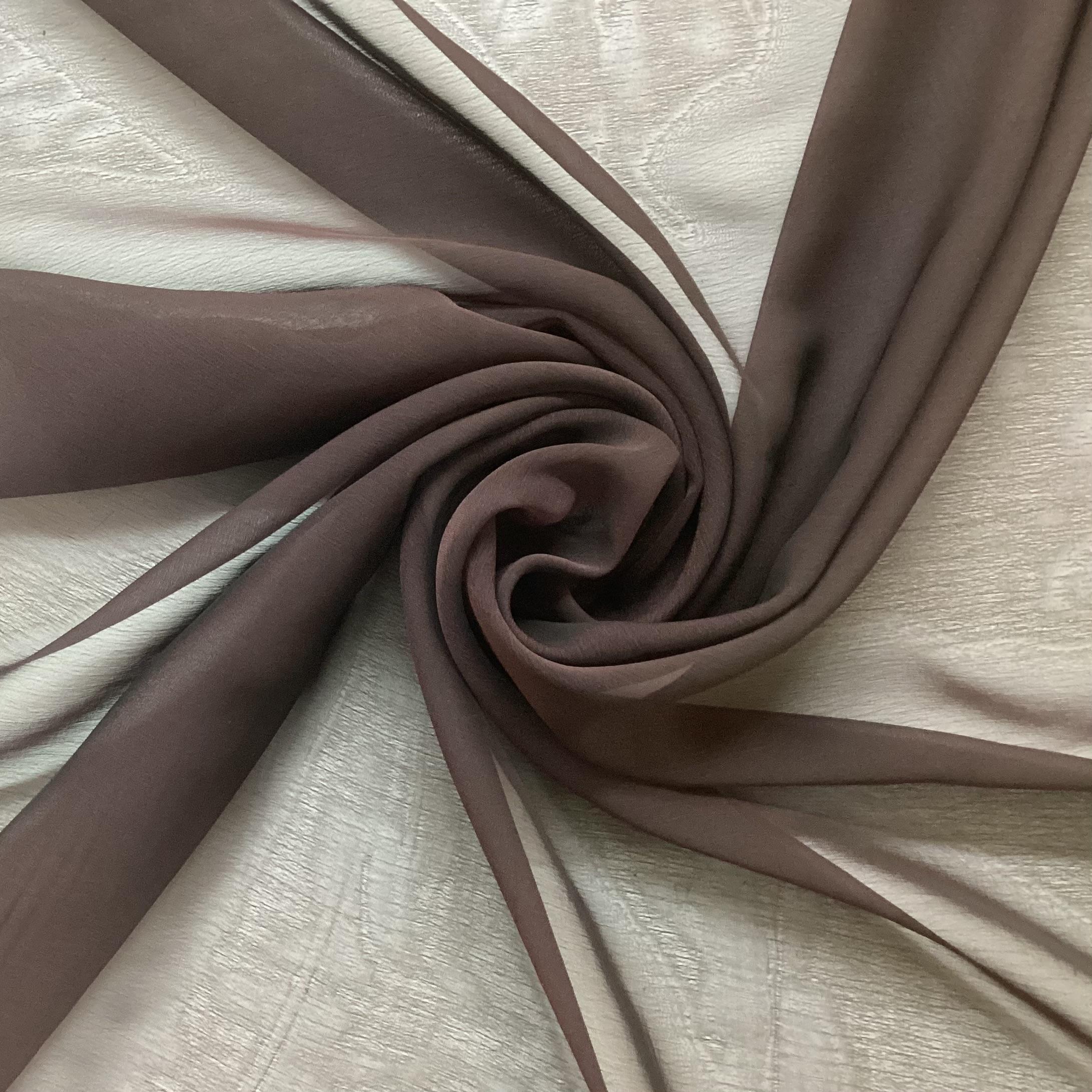 Polyethylene Iridescent Chiffon in Malbec