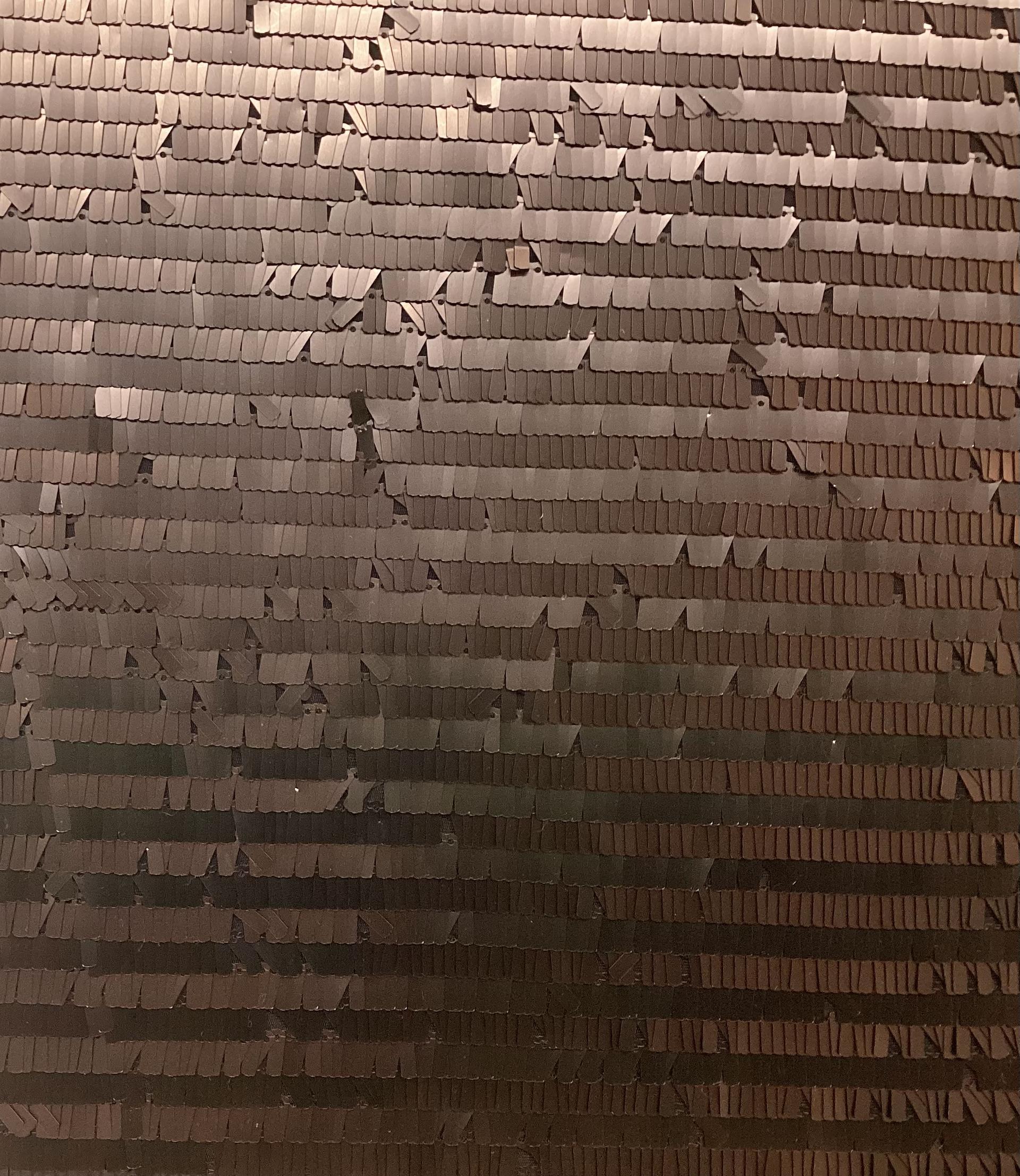 Novelty Matte Sequin Jersey In Brown