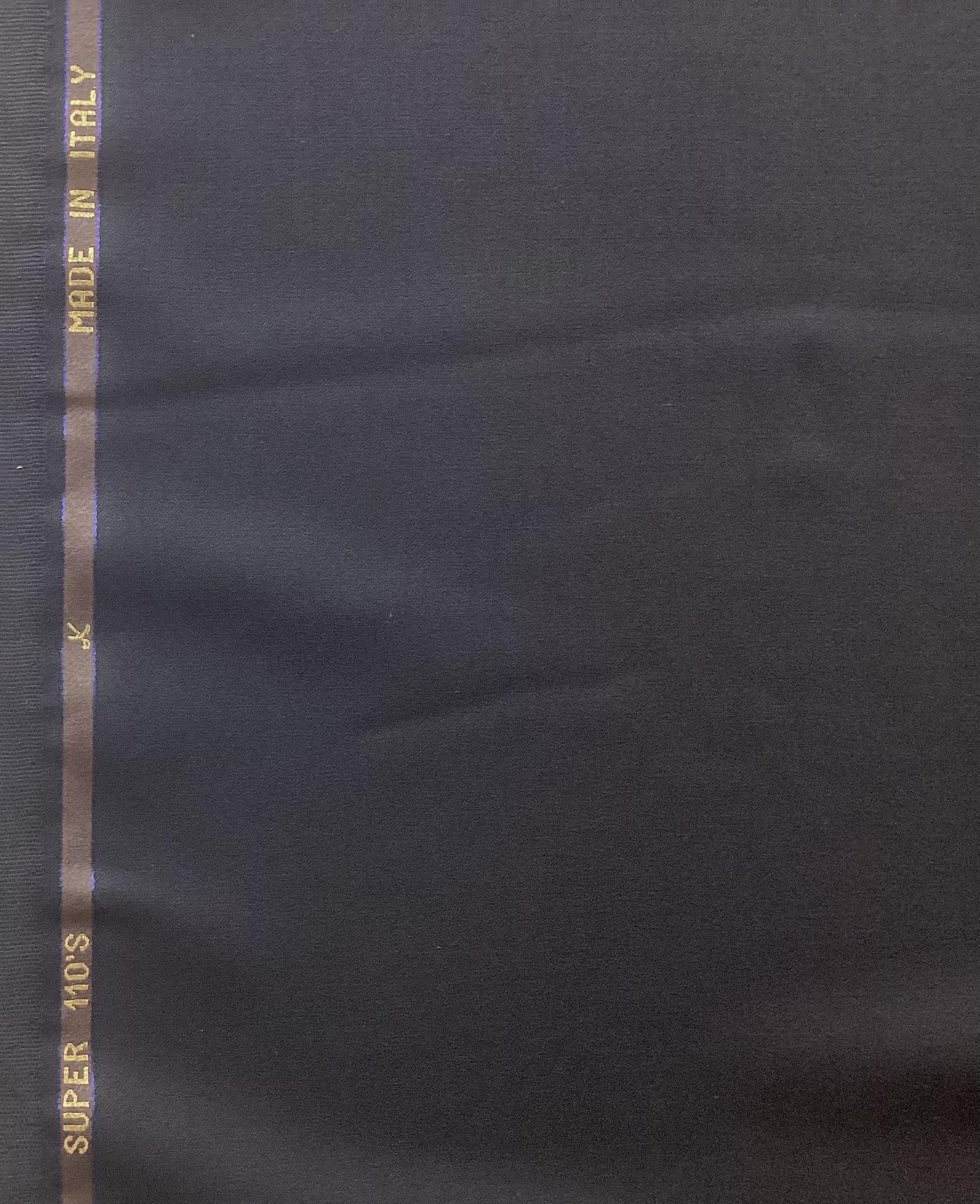 Super 120's Wool In Midnight Sky