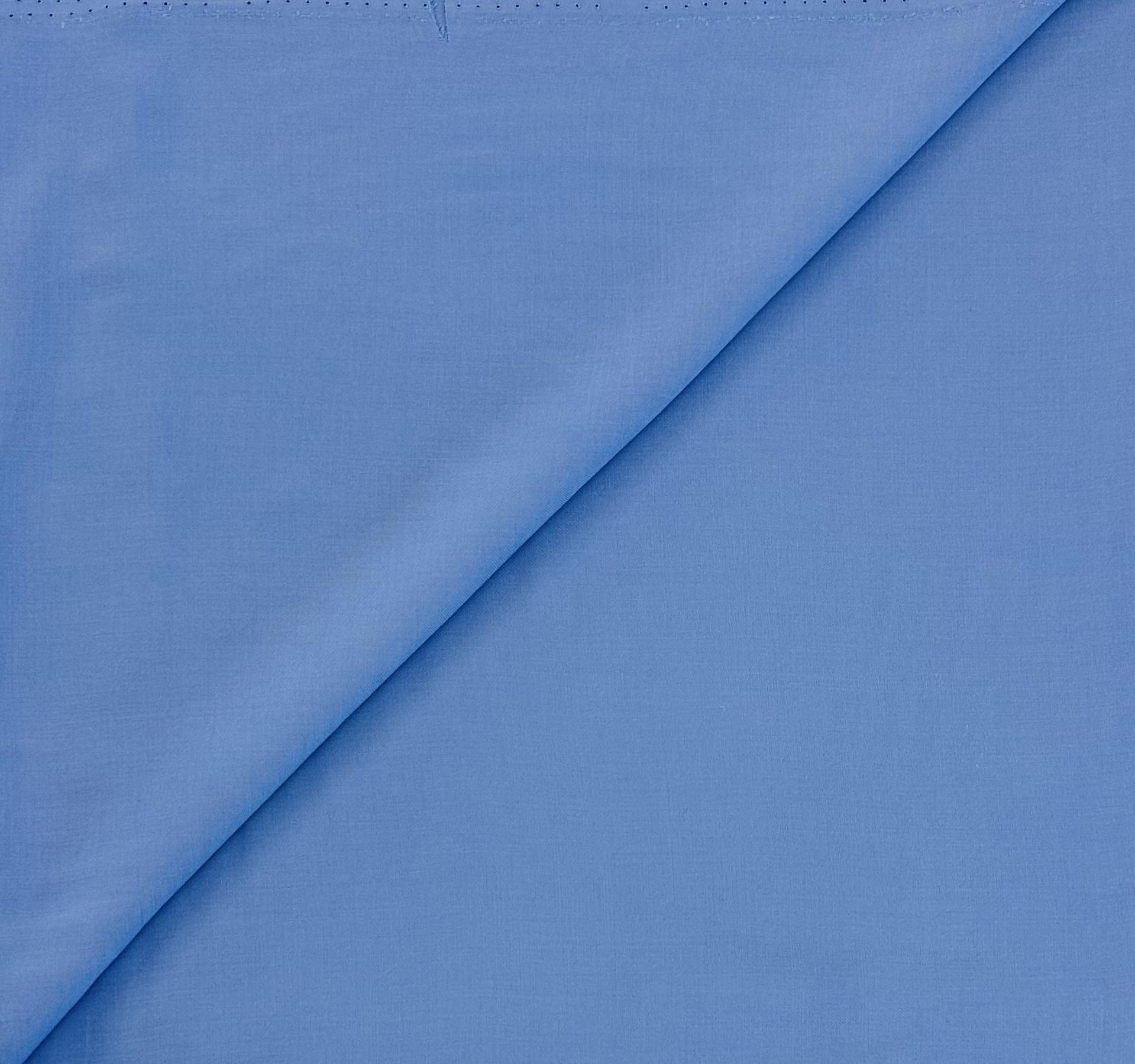 Viscose Batiste in Mykonos Blue