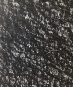 100% Wool Novelty Sheer Knit In Jet Black