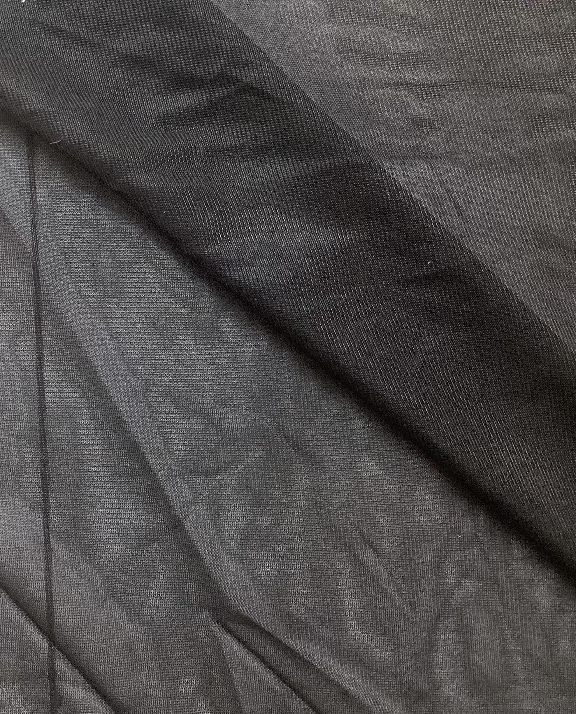 100% Nylon Tricot Lining In Ebony