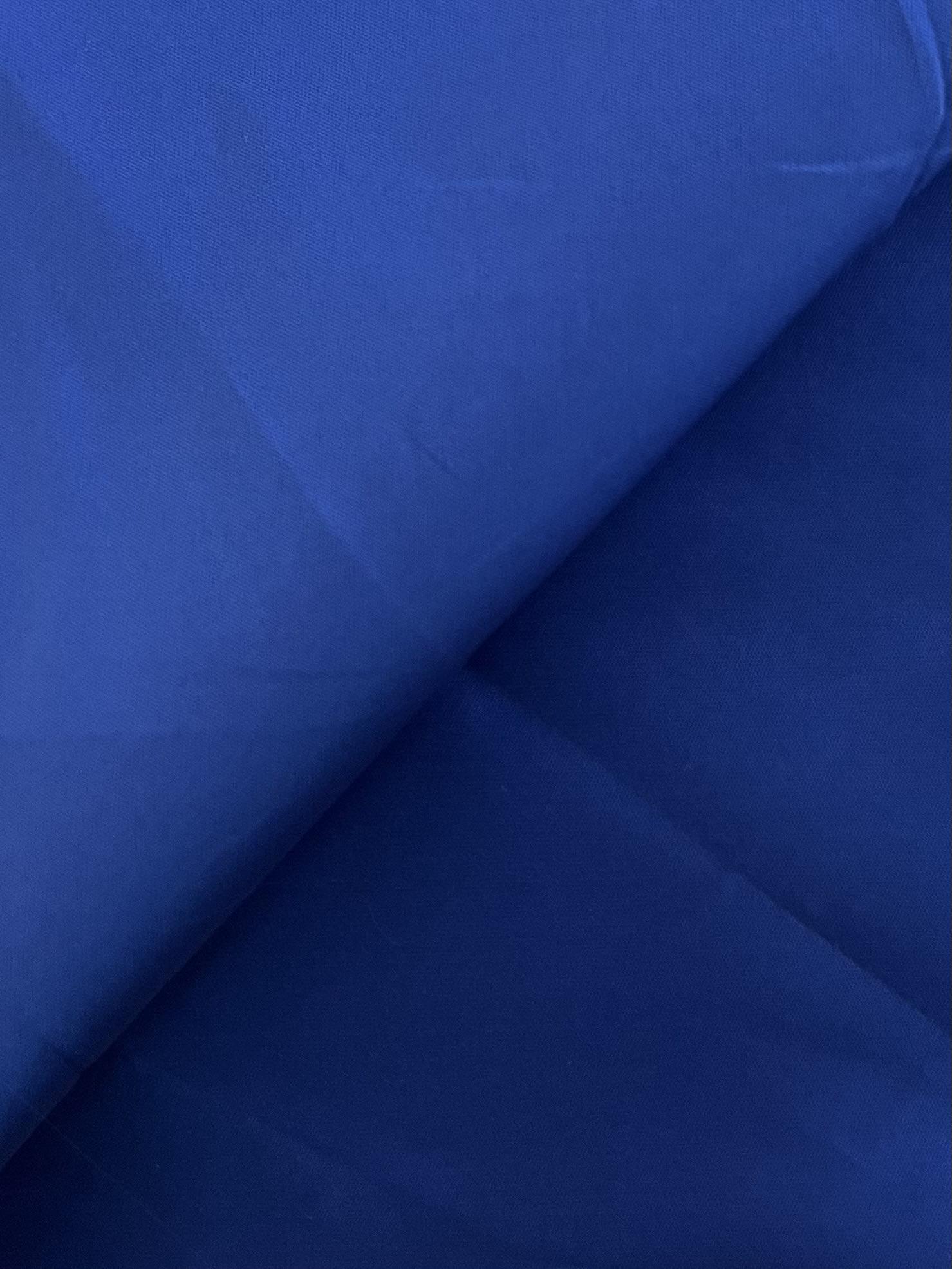 Silk & Polyester Mikado in Royal Blue