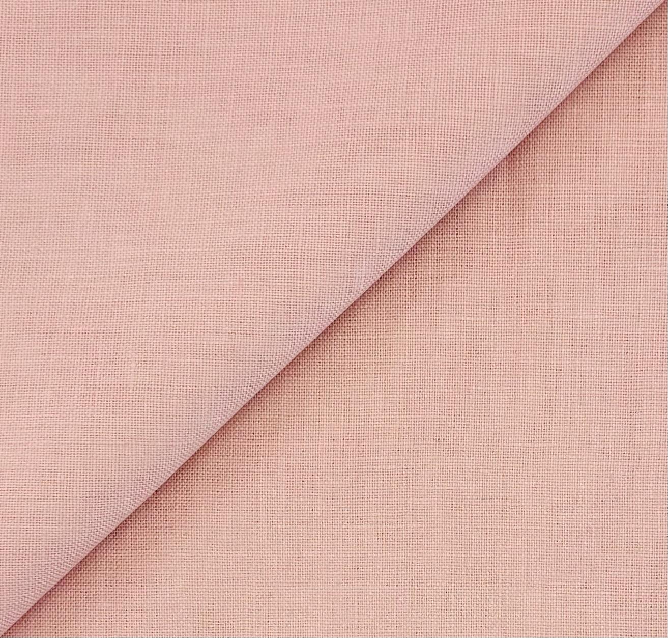 Irish Medium Weight Linen in Dusty Pink