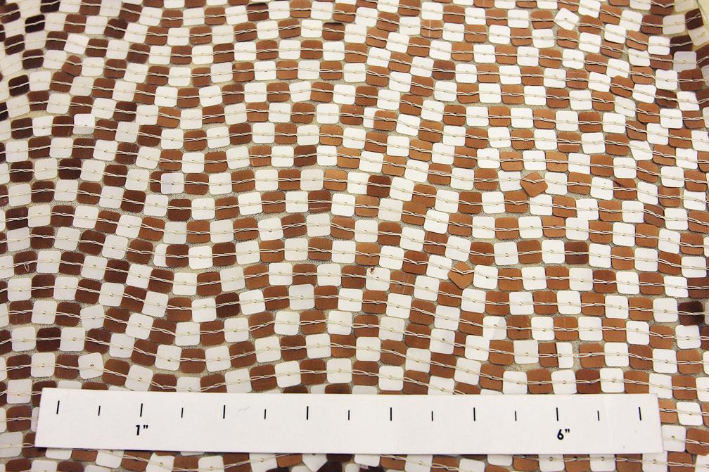 Sequins on SIlk Chiffon1