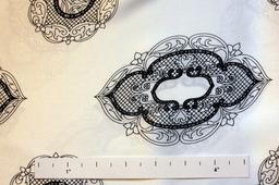 Printed Silk Charmeuse0