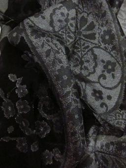 Metallic Burn Out Fil Coupé Chiffon3