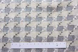 Metallic Cotton in Ivory and Silver1