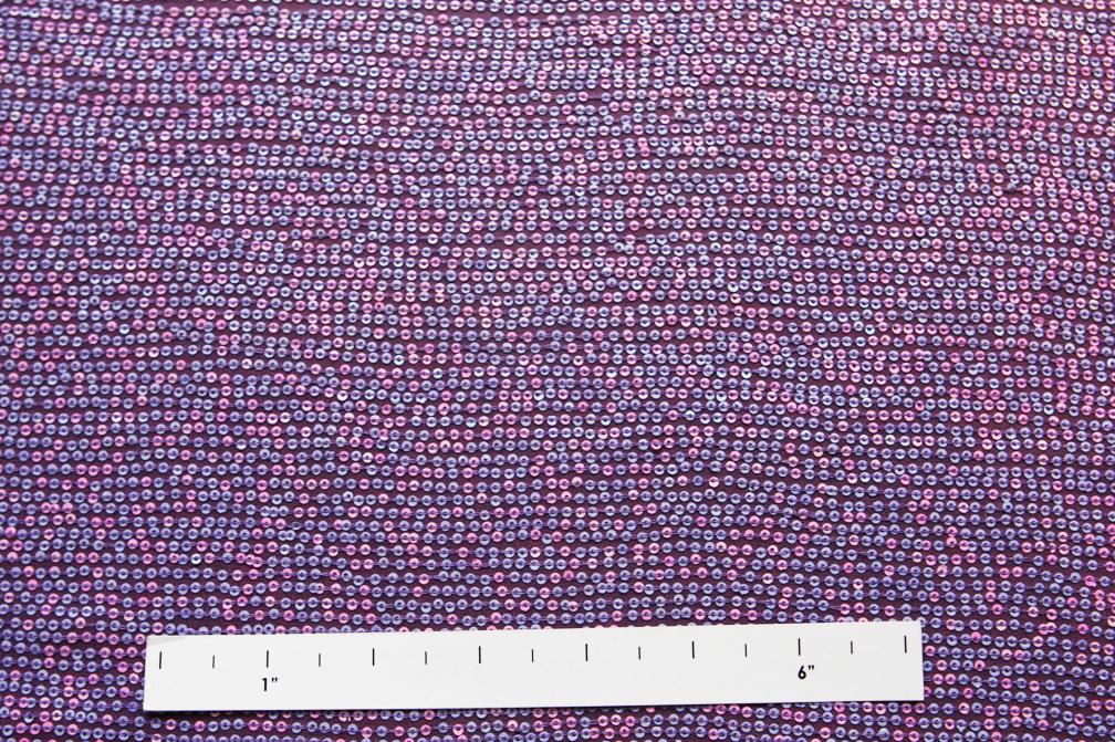 Sequins on Silk Chiffon1