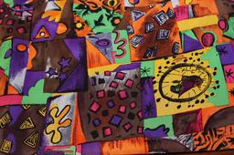 Printed Silk Crepe de Chine1