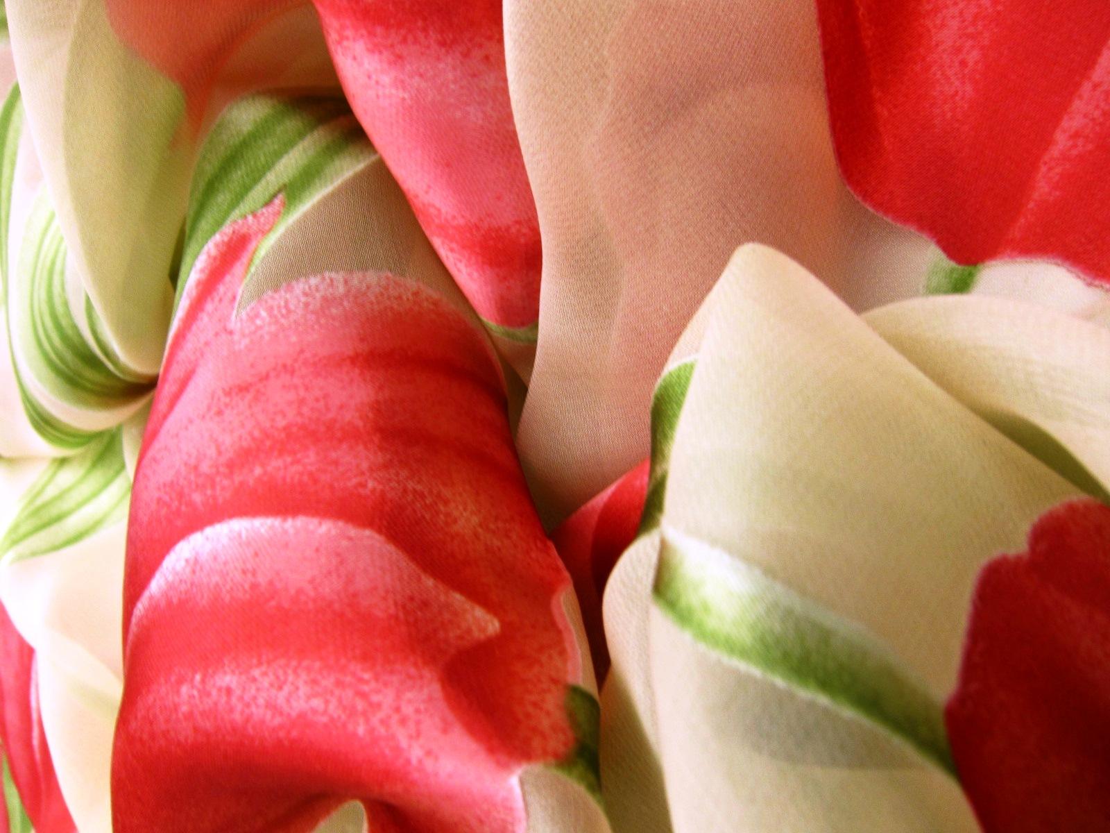 Printed Silk Burnout Chiffon2