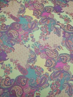 Printed Silk Crinkle Chiffon1