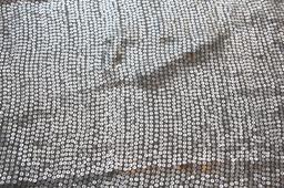 Sequins on Silk Chiffon0