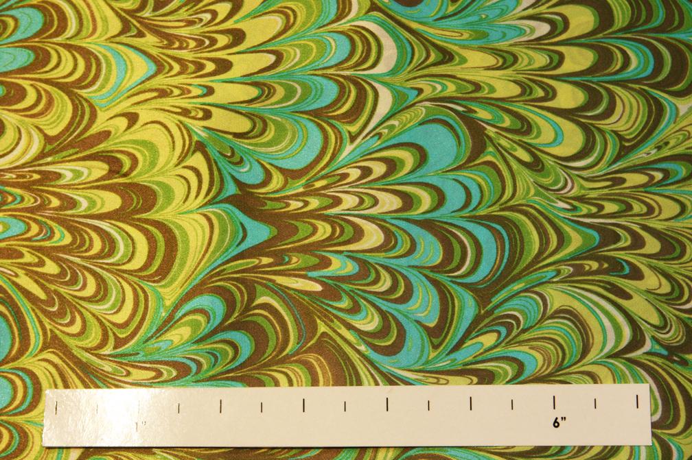 Printed Silk Charmeuse0