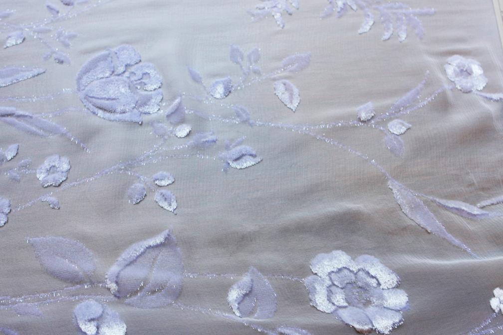 Silk Lurex Cut Velvet0