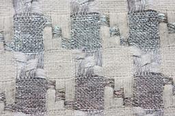 Metallic Cotton in Ivory and Silver2