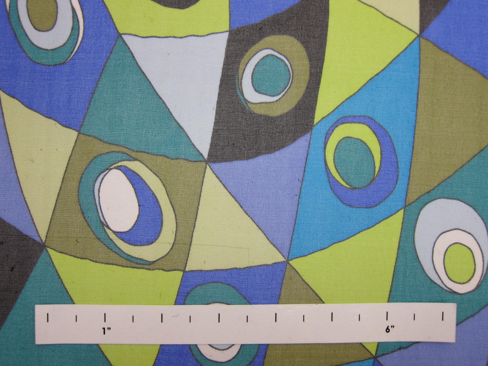 Printed Silk Chiffon0