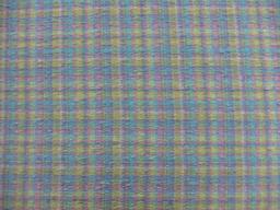 Plaid Poly Rayon Cloqué1
