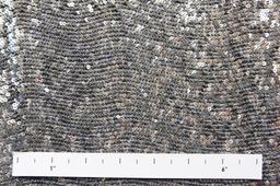 Sequins on Silk Chiffon1