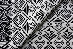 Cotton Double Face Native Brocade 2