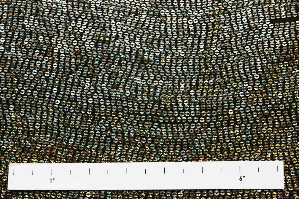 Sequins on Silk Chiffon1