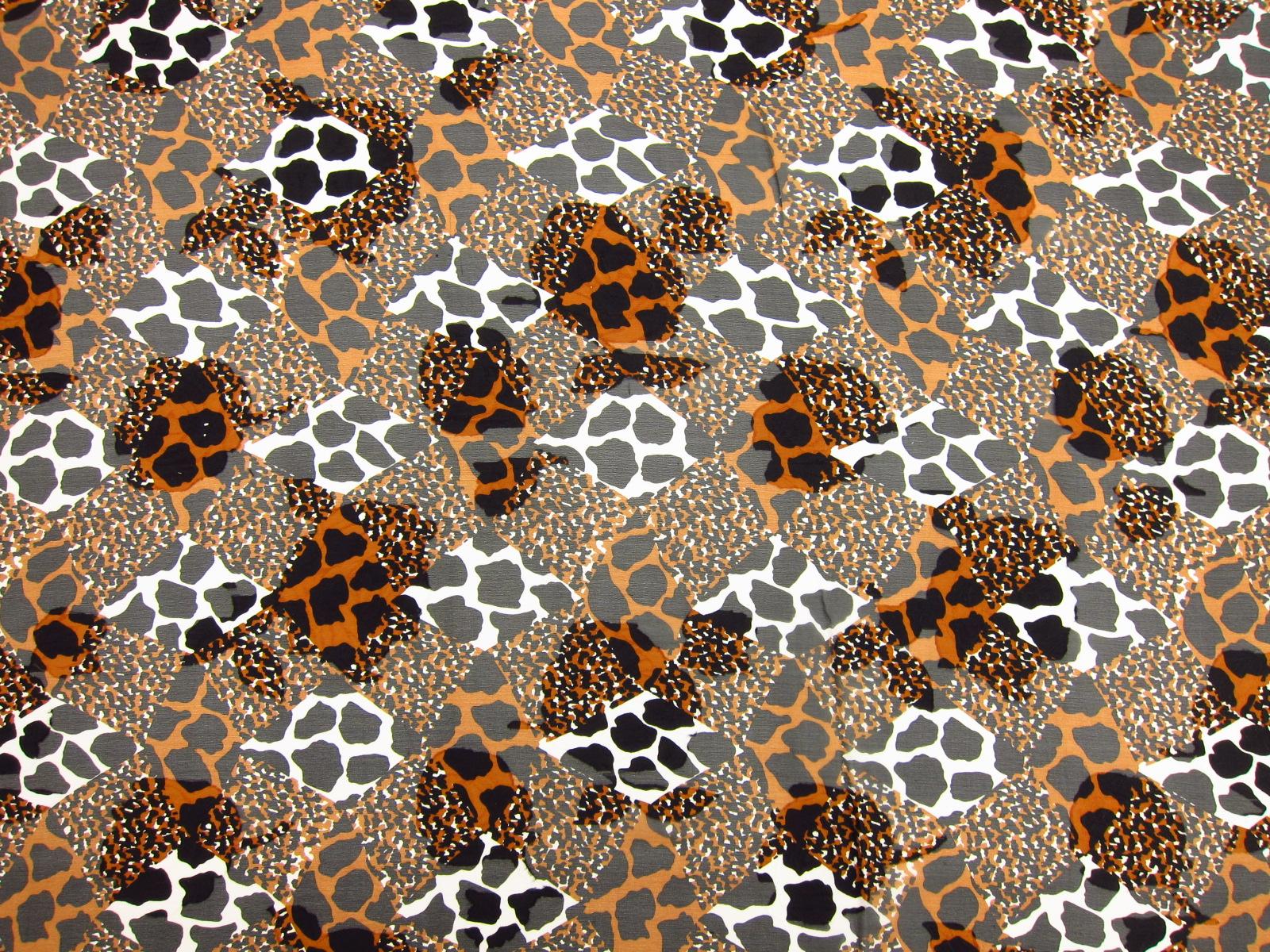 Printed Fil Coupé Silk Chiffon0