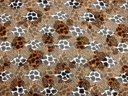 Printed Fil Coupé Silk Chiffon0