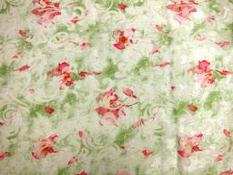 Printed Silk Burnout Chiffon0