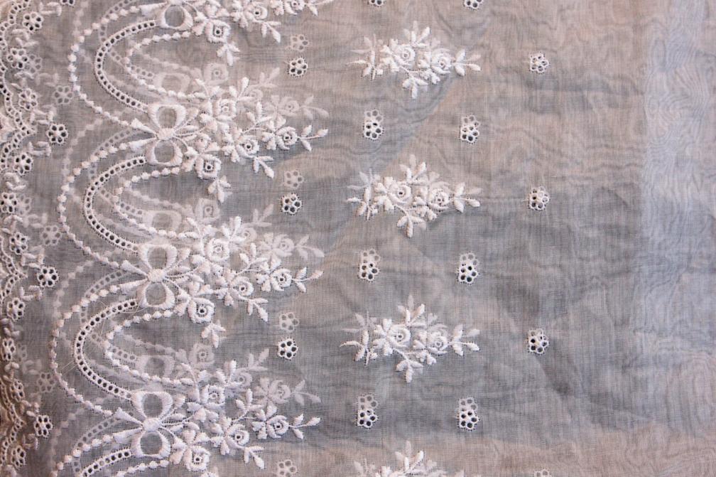 Cotton Embroidered Organdy2