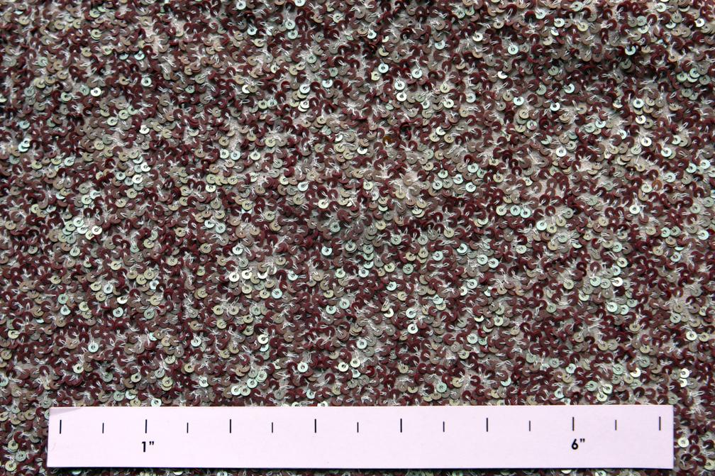 Sequins on Silk Chiffon1