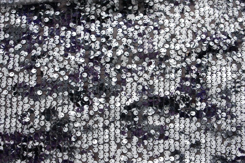 Novelty Printed Sequins in Tulle0